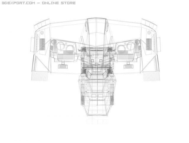 Metal gear rex 3D Model in Robot 3DExport
