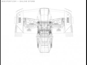 metal gear rex 3D Model
