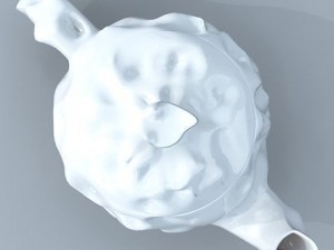 paper folds ceramic tea set Modelo 3D