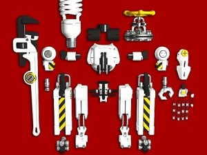repair robot xt8035 Modelo 3D