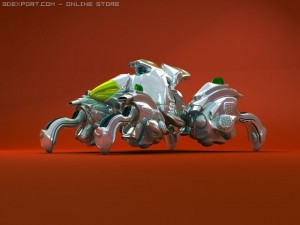 fantastic kvodratsikl 3D Модель