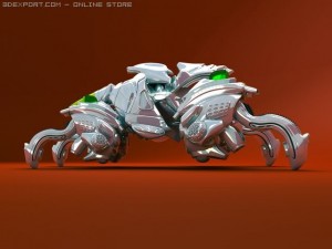 fantastic kvodratsikl 3D Модель