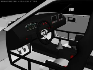nissan skyline r33 gtr 3D Model