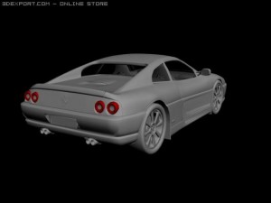 ferrari f355 coupe 3D Модель
