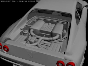 ferrari f355 coupe 3D Модель