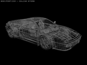 ferrari f355 coupe 3D Модель