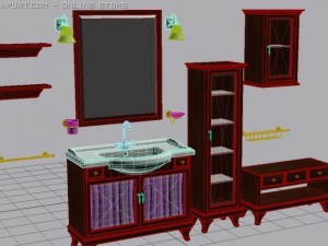 bathroom set 3D Model