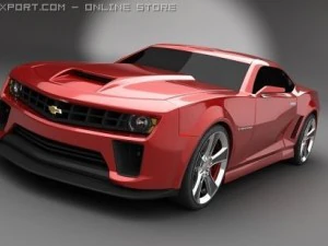 Камаро 3D Модель
