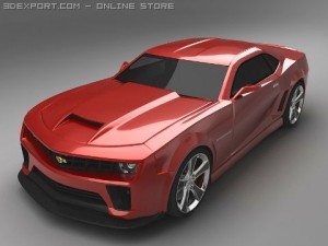 camaro Modello 3D