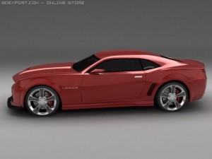 camaro Modello 3D