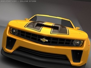 Camaro 2012 bumble bee - Transformer 2 3D 모델