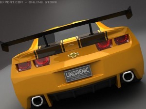 Camaro 2012 bumble bee - Transformer 2 3D 모델