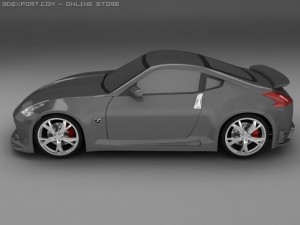 nissan 370 z 3D Model