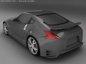 nissan 370 z 3D Model