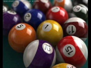 rendere lo snooker del livello di passaggio Modello 3D