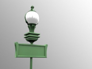street light Model 3D