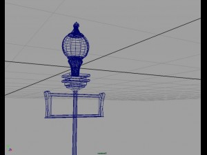 street light 3D 模型