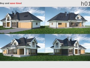 House 01c2 3D 模型