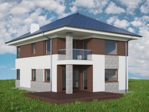 House 02c2 3D Модель