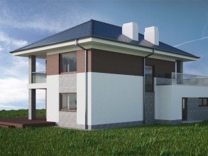 House 02c2 3D Модель