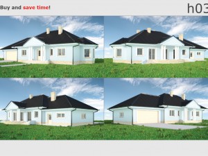 House 03c2 Modello 3D