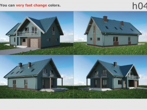 House 04c2 Modelo 3D