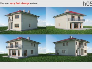 House 05c2 3D Model