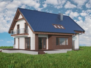 house 08c2 Model 3D