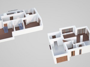 house 08c2 Model 3D