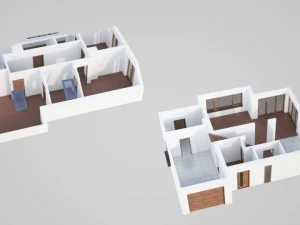 house 08c2 3D Model