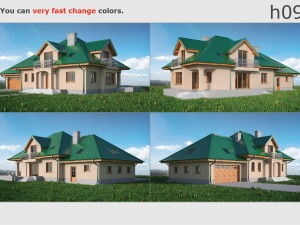 house 09c2 3D Модель