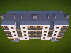 building 01 3D Model