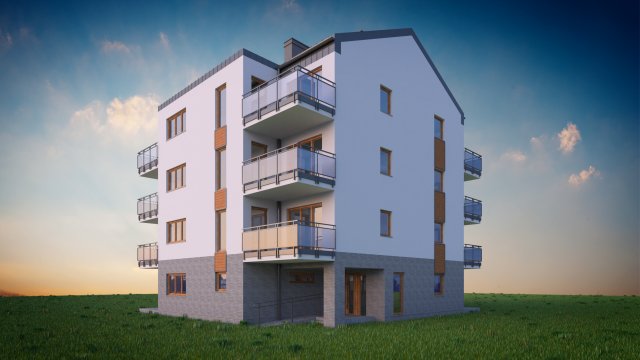 building 04 Modello 3D .c4d .max .obj .3ds .fbx .stl .blend 