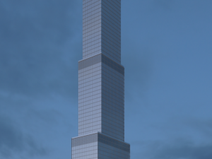 skyscraper 01 3Dモデル