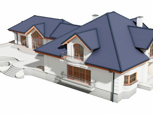 house c3v1 3D मॉडल