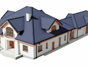 house c3v1 3D मॉडल