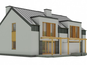 house c3v3 Modelo 3D