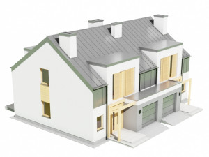 house c3v3 Modelo 3D