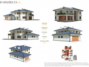 house c3v5 3D Модель
