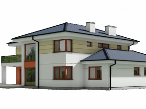house c3v5 3D 모델