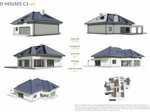 house c3v6 3D Модель