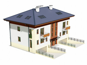 house c3v7 3D Модель