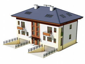 house c3v7 3D Модель