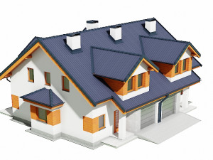 house c3v8 Modelo 3D