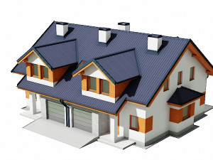 house c3v8 Modelo 3D