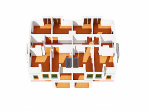 house c3v8 Modelo 3D