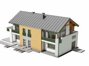 house c3v10 3D Model