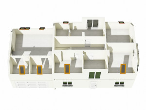 house c3v11 3Dモデル