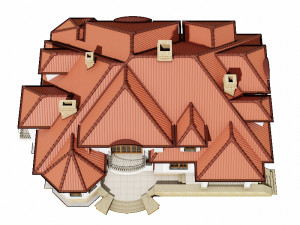 house c3v13 3Dモデル