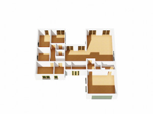 house c3v15 3D Модель